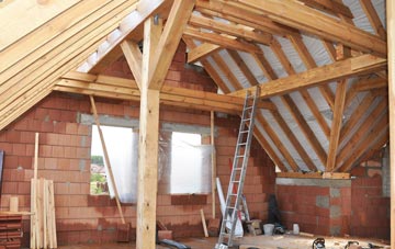 Llwyngwril attic trusses